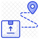 Delivery Route Cargo Icon