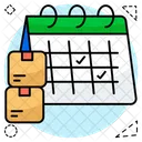 Delivery schedule  Icon