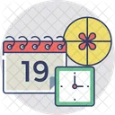 Delivery Schedule Timing Icon