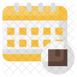 Delivery Schedule  Icon