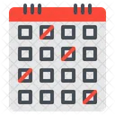 Delivery Schedule Timetable Icon