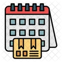 Delivery Schedule Delivery Date Icon