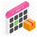 Delivery Schedule Calendar Icon