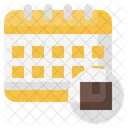 Calendar Delivery Schedule Shopping Icon