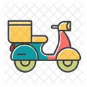 Delivery Scooter Icon