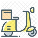 Scooter Fast Delivery Delivery Icon