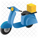 Logistics Delivery Scooter Icon