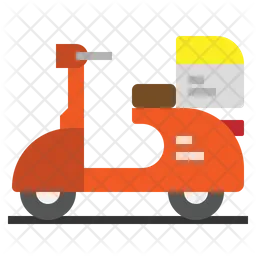 Delivery Scooter  Icon