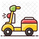 Delivery Scooter Scooter Bike Icon