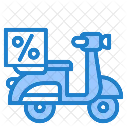 Delivery Scooter  Icon