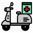 Delivery Scooter Medical Delivery Delivery Icon