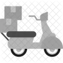 Delivery Scooter Delivery Shipping Icon