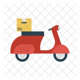 Delivery Scooter  Icon