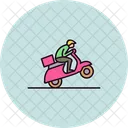 Delivery Scooter  Icon