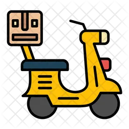 Delivery Scooter  Icon