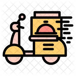 Delivery Scooter  Icon