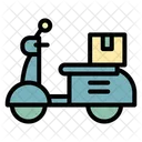 Delivery Scooter Delivery Scooter Icon