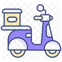 Delivery Scooter Delivery Scooter Icon