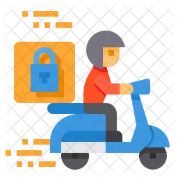 Delivery Security  Icon