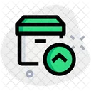 Delivery Send Parcel Up Package Up Icon