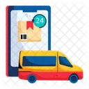 Delivery Service Delivery App Delivery Van Icon