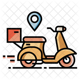 Delivery Service Icon Of Colored Outline Style Available In Svg Png Eps Ai Icon Fonts