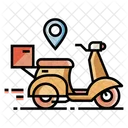 Delivery Service Delivery Courier Delivery Location Icon