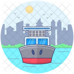 Delivery Ship  Icon