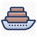 Delivery Ship Cruise Ship Water Cargo Icon