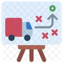 Delivery Strategy  Icon