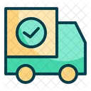 Delivery Success Package Logistic Icon