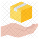 Duct Tape Hand Package Icon