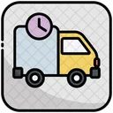 Delivery Time Shipping Delivery Truck Icon