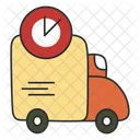Delivery Time Vehicle Shipping Icon