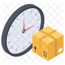 Delivery Time Clock Delivery Logistic Time Icon