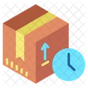 Delivery Time Shipping Time Clock Icon