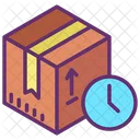 Clock Delivery Package Delivery Time Shipping Time Icon