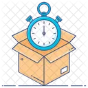 Delivery Time Fast Delivery On Time Delivery Icon