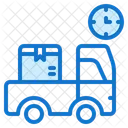 Delivery Time Truck Delivery Icon