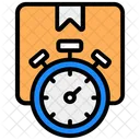 Shipping Time Delivery Time Parcel Icon