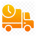 Delivery Time Truck Shipping Icon