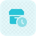 Delivery Time Delivery Timing Parcel Time Icon