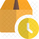 Delivery Time Delivery Timing Parcel Time Icon