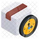 Delivery Time On Time Delivery Parcel Icon