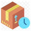 Delivery Time Shipping Time Clock Icon