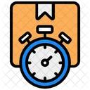 Shipping Time Delivery Time Parcel Icon