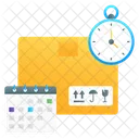 Fast Delivery On Time Delivery Logistic Delivery Icon