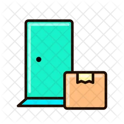 Delivery to the door  Icon