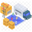 Delivery Tracking Parcel Tracking Order Tracking Icon
