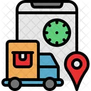 Delivery tracking  Icon
